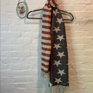 American Eagle American Flag Scarf